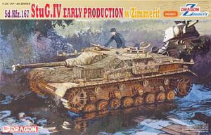 โมเดลรถถัง Dragon DR6576 StuG.IV Early Production with Zimmerit 1/35