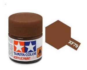 สีสูตรน้ำ TAMIYA XF-79 Linoleum Deck Brown