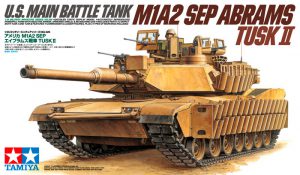 โมเดลรถถังหลัก M1A2 SEP Abrams TUSK II 1/35