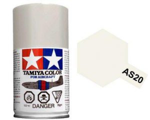 สีสเปรย์ทามิย่า TAMIYA-AS-20 INSIGNIA WHITE