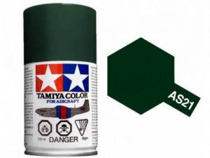 สีสเปรย์ทามิย่า Tamiya AS-21 Dark Green 2 IJN