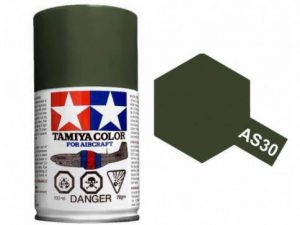 สีสเปรย์ทามิย่า Tamiya AS-30 RAF Dark Green 2