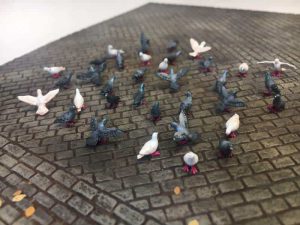 โมเดลฟิกเกอร์ มินิอาร์ท MiniArtMI38036 Pigeons 1/35
