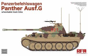 รถถัง RFM Panther Ausf.G Panzerbefehlswagen Workable Track Links 1/35