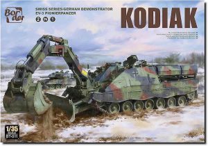 รถถัง BORDER BT011 Swiss Army Kodiak 2 in 1 Armored 1/35