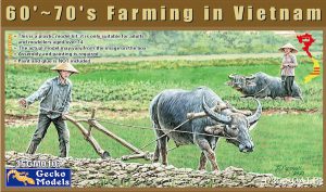 ฟิกเกอร์ Gecko 35GM0107 60'-70's Farming in Vietnam 1/35
